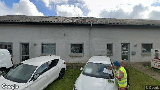 Erhvervsgrunde til salg i Højbjerg - Foto fra Google Street View