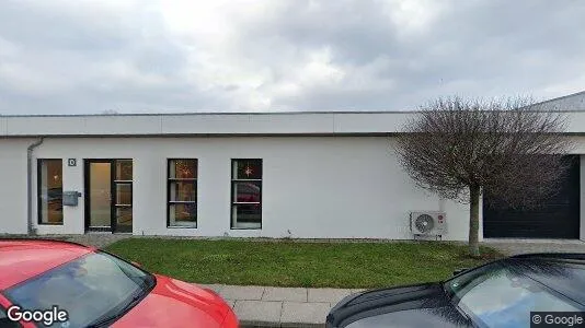 Lagerlokaler til leje i Egå - Foto fra Google Street View