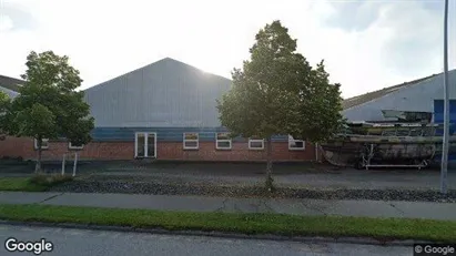 Lagerlokaler til leje i Hasselager - Foto fra Google Street View