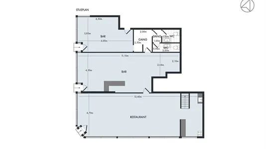 Restaurantlokaler til leje i Odense C - billede 6