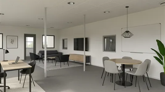 Kontorlokaler til leje i Århus N - billede 1