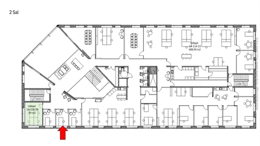 Kontorlokaler til leje i Vejle Centrum - billede 3