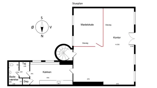 Kontorlokaler til leje i København K - billede 16