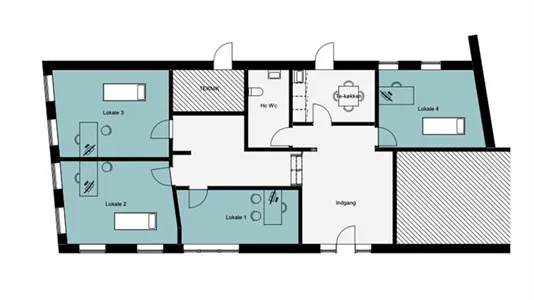 Kliniklokaler til leje i Randers C - billede 8
