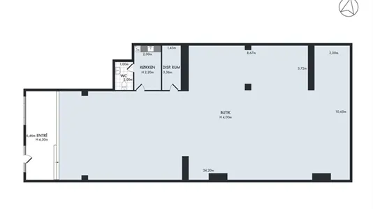 Erhvervslejemål til leje i Odense C - billede 11