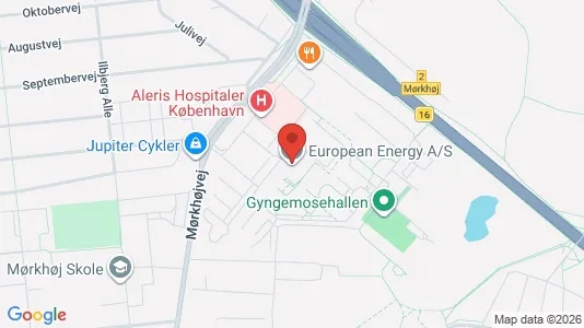 Kontorlokaler til leje i Søborg - kort over placeringen
