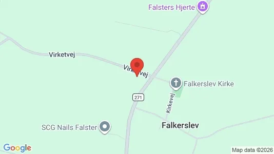 Kontorlokaler til leje i Horbelev - kort over placeringen