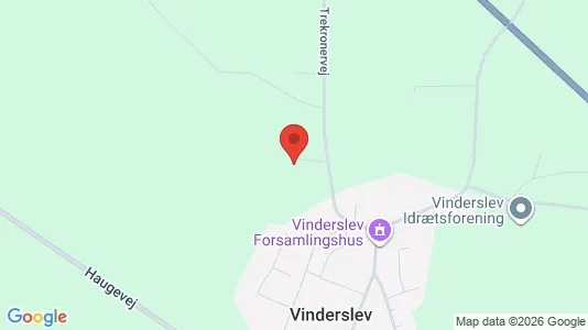 Erhvervsgrunde til salg i Kjellerup - kort over placeringen