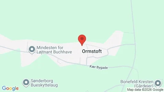 Erhvervslejemål til leje i Sønderborg - kort over placeringen