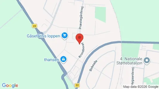 Kontorlokaler til leje i Vordingborg - kort over placeringen