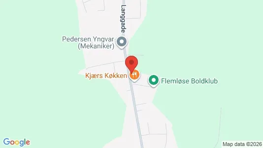 Kontorlokaler til salg i Glamsbjerg - kort over placeringen