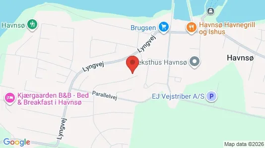 Erhvervsgrunde til salg i Føllenslev - kort over placeringen