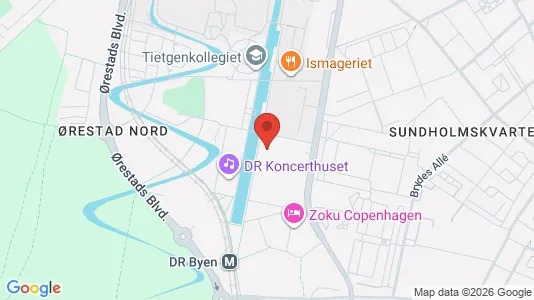 Kontorlokaler til leje i København S - kort over placeringen