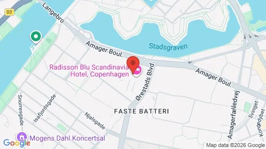 Kontorlokaler til leje i København S - kort over placeringen