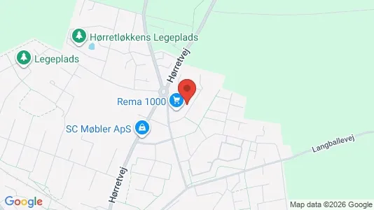 Erhvervsgrunde til salg i Mårslet - kort over placeringen
