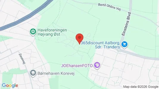 Boligudlejningsejendomme til salg i Aalborg Øst - kort over placeringen