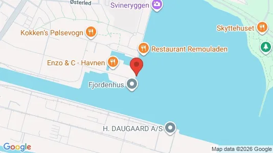 Kontorlokaler til salg i Vejle Centrum - kort over placeringen