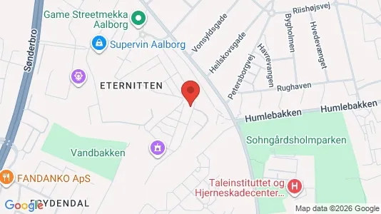 Kontorlokaler til leje i Aalborg Centrum - kort over placeringen