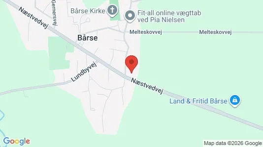 Lagerlokaler til leje i Præstø - kort over placeringen