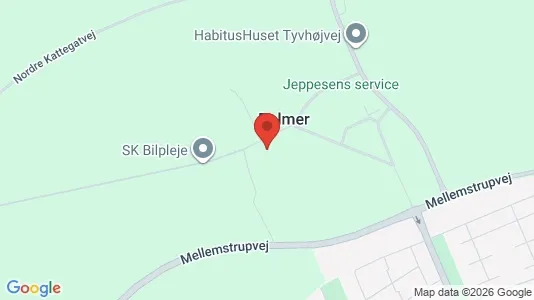Erhvervsgrunde til salg i Grenaa - kort over placeringen