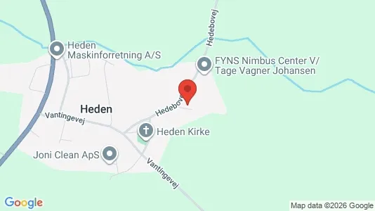 Lagerlokaler til leje i Ringe - kort over placeringen