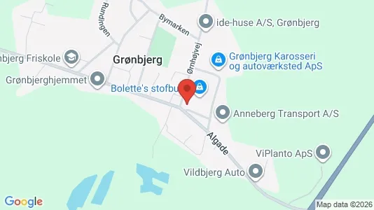 Boligudlejningsejendomme til salg i Spjald - kort over placeringen