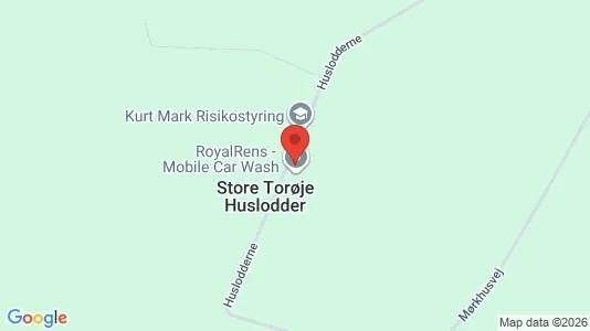 Boligudlejningsejendomme til salg i Faxe - kort over placeringen