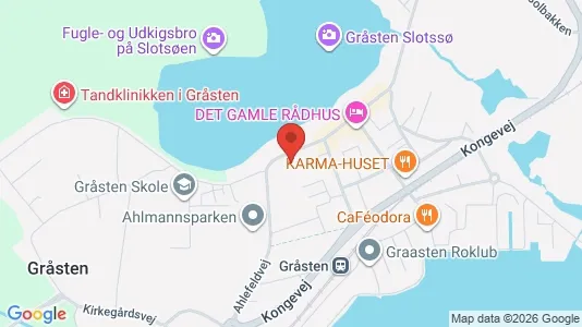 Erhvervslejemål til salg i Gråsten - kort over placeringen
