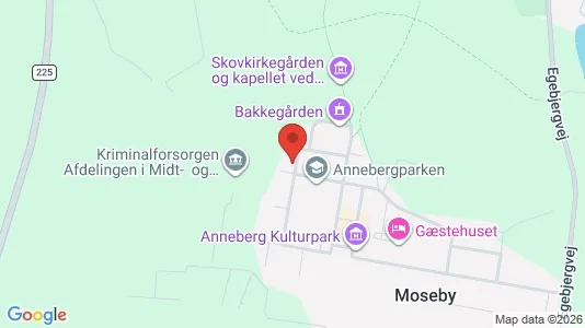 Erhvervslejemål til salg i Nykøbing Sjælland - kort over placeringen