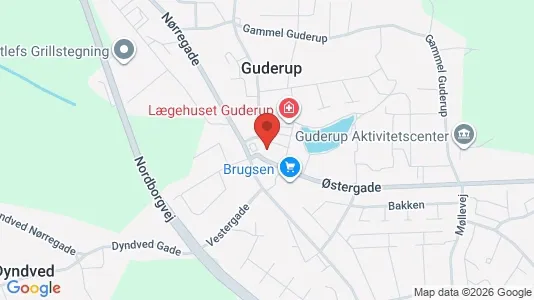 Erhvervslejemål til salg i Nordborg - kort over placeringen
