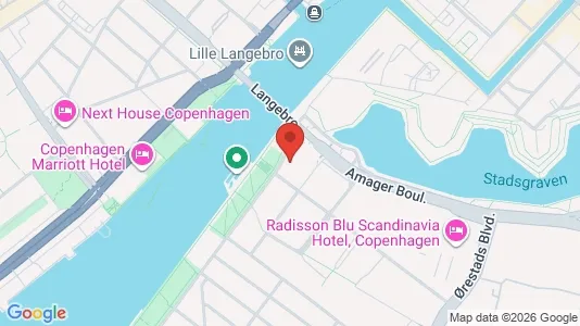 Kliniklokaler til leje i København S - kort over placeringen
