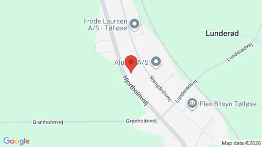 Kontorlokaler til leje i Tølløse - kort over placeringen