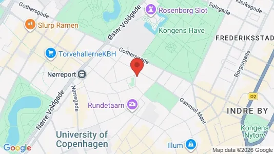 Kontorlokaler til leje i København K - kort over placeringen
