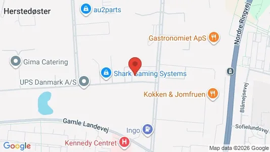 Kontorlokaler til leje i Glostrup - kort over placeringen