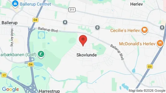 Kontorlokaler til leje i Skovlunde - kort over placeringen