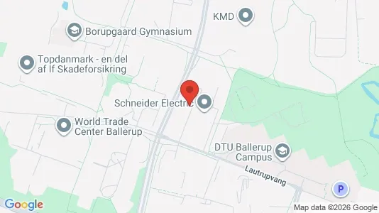 Kontorlokaler til leje i Ballerup - kort over placeringen