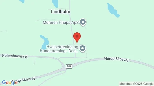 Lagerlokaler til leje i Slangerup - kort over placeringen