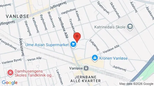 Boligudlejningsejendomme til salg i Vanløse - kort over placeringen