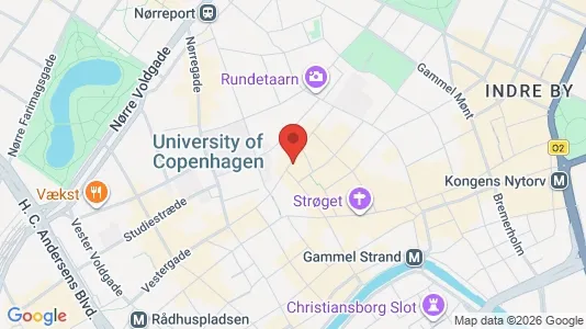 Kontorlokaler til leje i København K - kort over placeringen