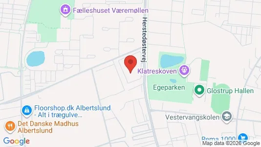 Kontorlokaler til leje i Albertslund - kort over placeringen