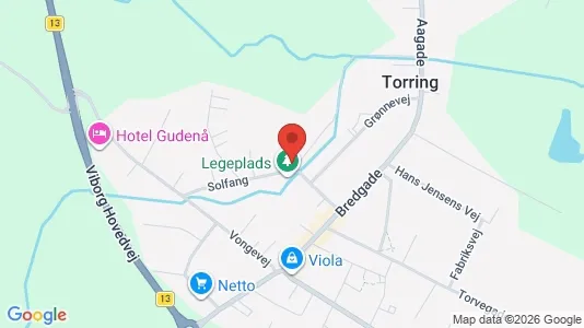Boligudlejningsejendomme til salg i Tørring - kort over placeringen