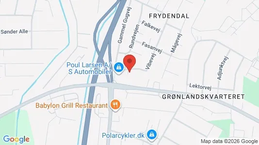 Boligudlejningsejendomme til salg i Aalborg Centrum - kort over placeringen