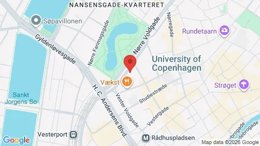 Kontorlokaler til leje i København K - kort over placeringen