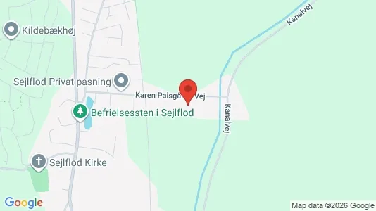 Lagerlokaler til leje i Storvorde - kort over placeringen