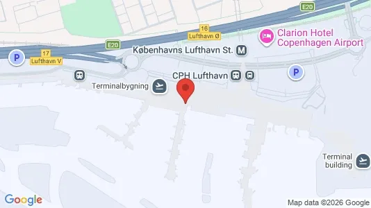 Kontorlokaler til leje i Kastrup - kort over placeringen