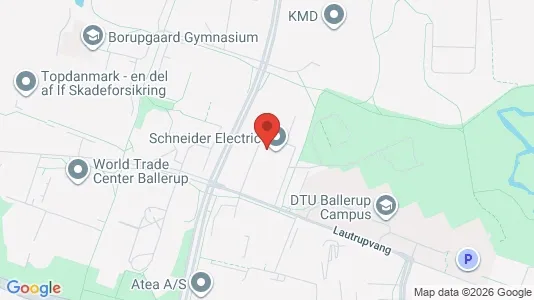 Kontorlokaler til leje i Ballerup - kort over placeringen