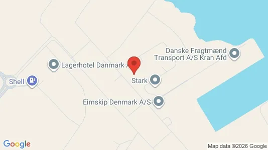 Kontorlokaler til leje i Aalborg Øst - kort over placeringen