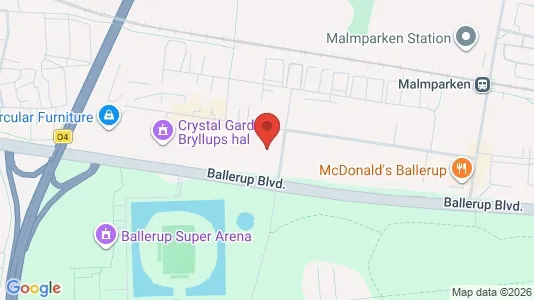 Erhvervslejemål til leje i Ballerup - kort over placeringen