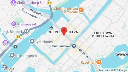 Boligudlejningsejendomme til salg i København K - kort over placeringen