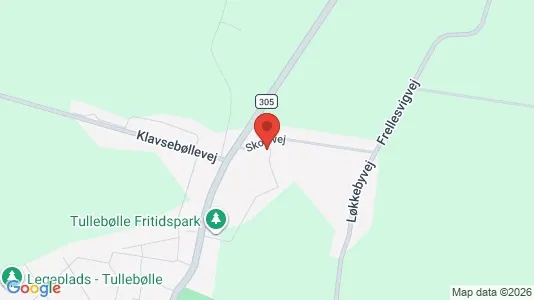 Kontorlokaler til salg i Tranekær - kort over placeringen
